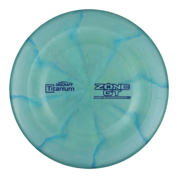 #4 (Blue Matte) 164-166 Titanium (Ti) Swirl Zone GT