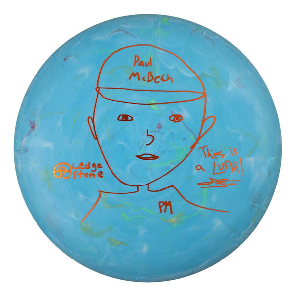 #138 (Orange Metallic) 173-174 CT Jawbreaker Swirl Luna - McBeth Portrait