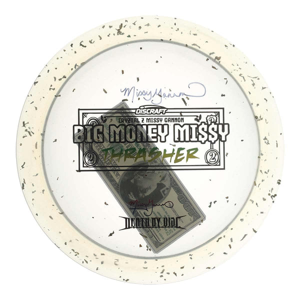 #155 (Black & Rainbow) 173-174 Missy Gannon Death By Discs 'Big Money Missy' CryZtal Z Thrasher