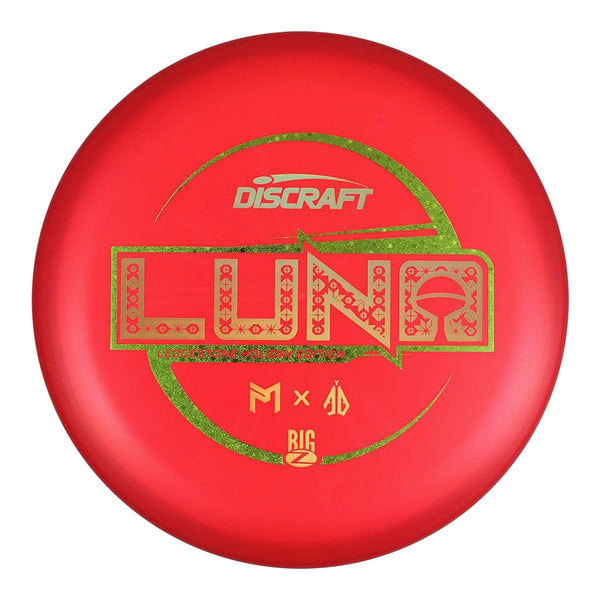 Red (Gold Holo & Green Sparkle Stars) 173-174 Anthony Barela & Paul McBeth Big Z Luna Collab - Holiday Edition