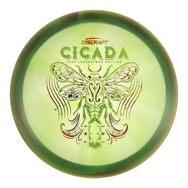 #54 (Pickle Metallic/Orange Camo) 173-174 Z Swirl Cicada