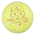 #132 (Orange Metallic) 173-174 CT Jawbreaker Swirl Luna - McBeth Portrait