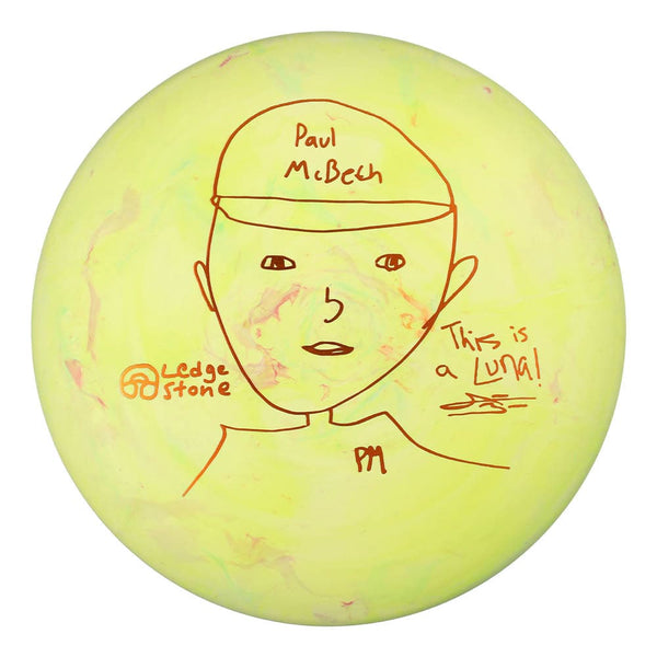 #132 (Orange Metallic) 173-174 CT Jawbreaker Swirl Luna - McBeth Portrait