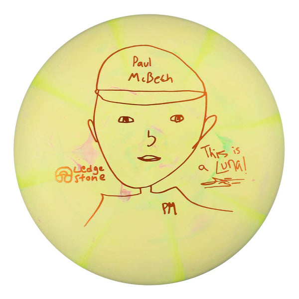 #130 (Orange Metallic) 173-174 CT Jawbreaker Swirl Luna - McBeth Portrait