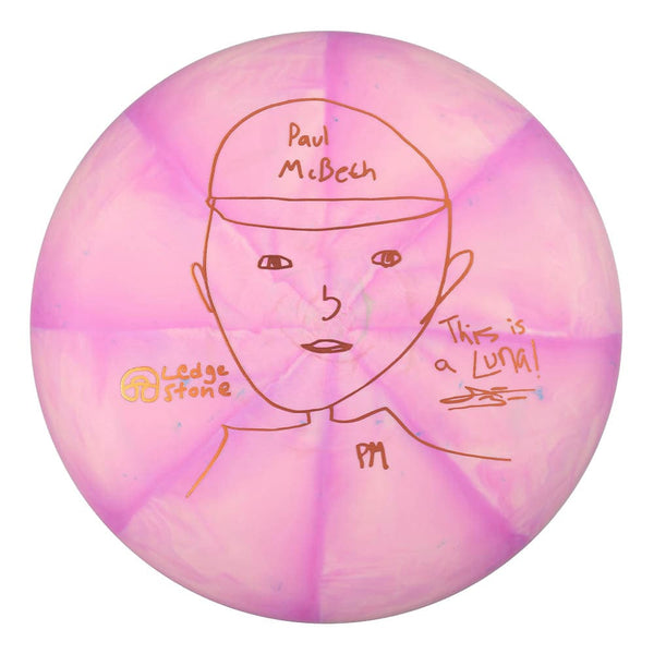 #129 (Orange Metallic) 173-174 CT Jawbreaker Swirl Luna - McBeth Portrait