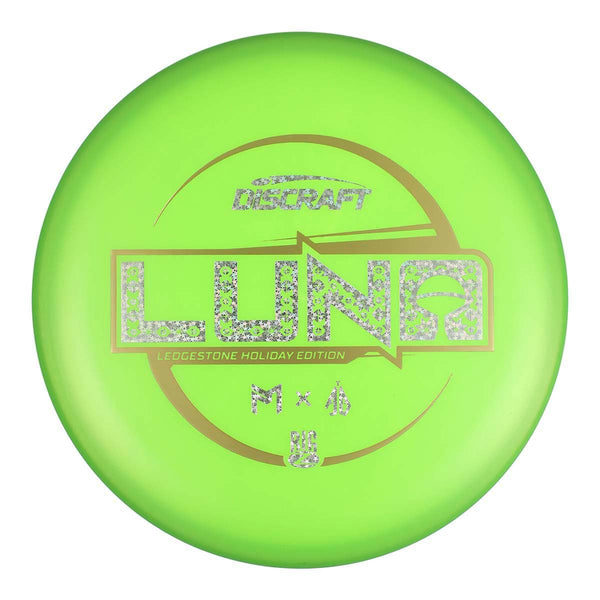 Green (Silver Stars & Gold Brushed) 173-174 Anthony Barela & Paul McBeth Big Z Luna Collab - Holiday Edition