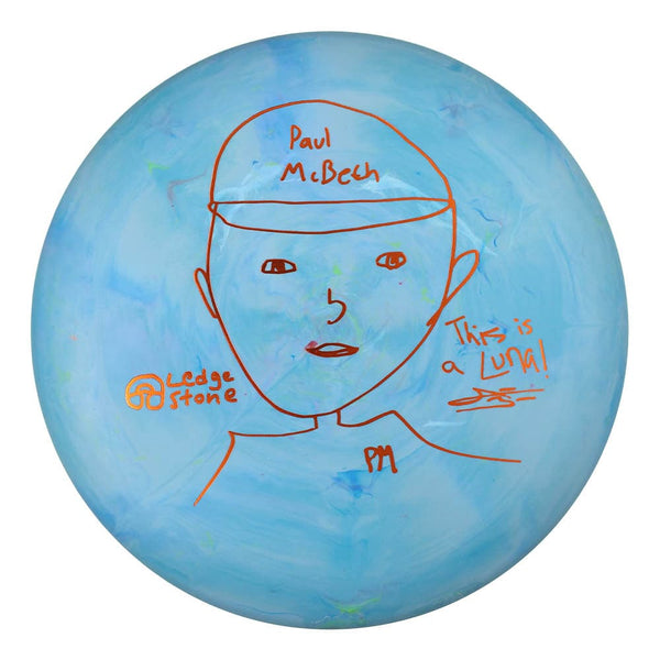 #127 (Orange Metallic) 173-174 CT Jawbreaker Swirl Luna - McBeth Portrait