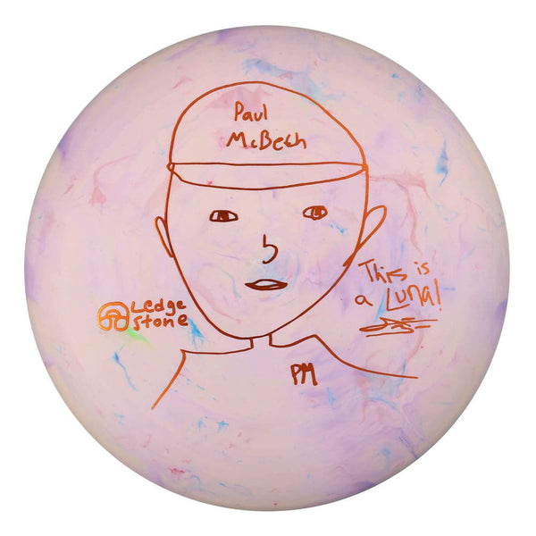 #126 (Orange Metallic) 173-174 CT Jawbreaker Swirl Luna - McBeth Portrait