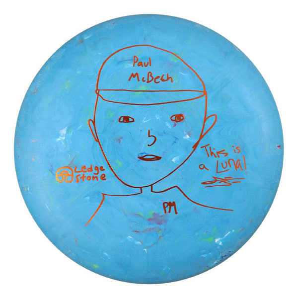 #125 (Orange Metallic) 173-174 CT Jawbreaker Swirl Luna - McBeth Portrait