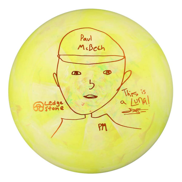 #124 (Orange Metallic) 173-174 CT Jawbreaker Swirl Luna - McBeth Portrait
