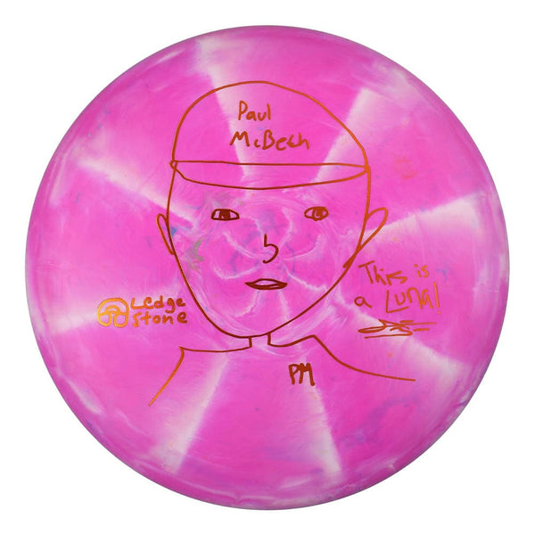 #123 (Orange Metallic) 173-174 CT Jawbreaker Swirl Luna - McBeth Portrait