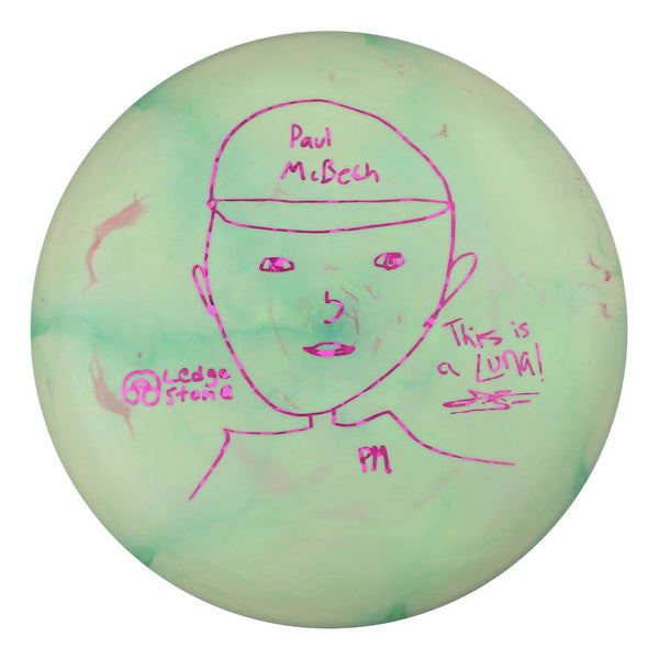 #118 (Magenta Shatter) 173-174 CT Jawbreaker Swirl Luna - McBeth Portrait