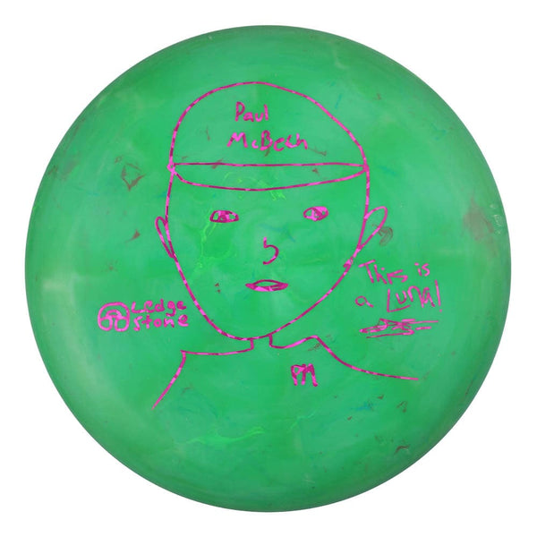 #117 (Magenta Shatter) 173-174 CT Jawbreaker Swirl Luna - McBeth Portrait