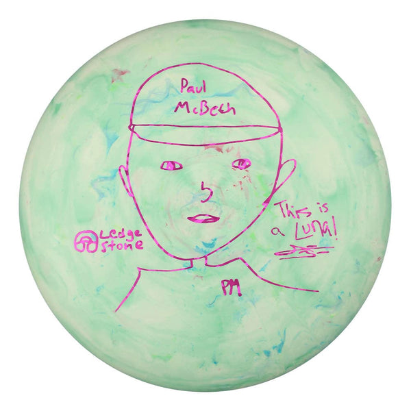 #115 (Magenta Shatter) 173-174 CT Jawbreaker Swirl Luna - McBeth Portrait