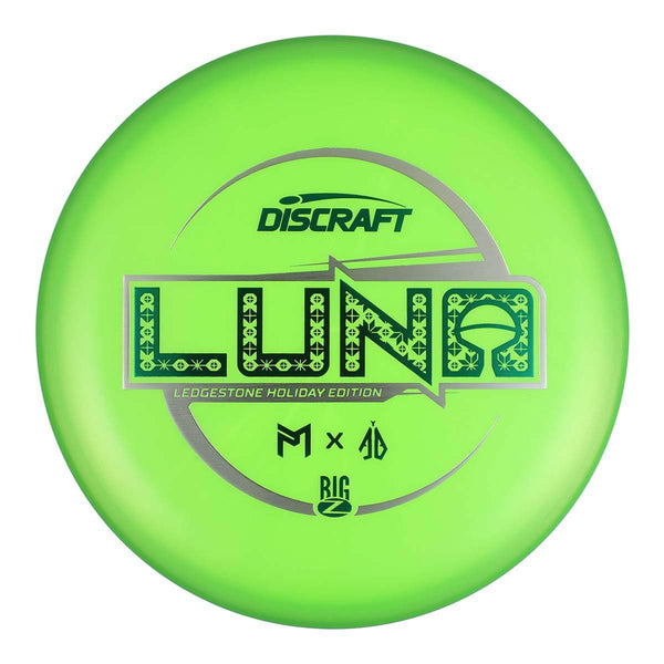 Green (Green Metallic & Silver Brushed) 173-174 Anthony Barela & Paul McBeth Big Z Luna Collab - Holiday Edition