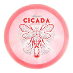 #34 (Red Matte/Silver Stars Small) 170-172 Z Swirl Cicada