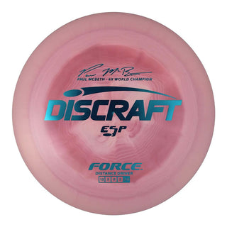 #4 Teal Metallic 167-169 Paul McBeth 6x ESP Force