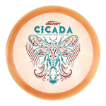 #27 (Teal Matte/Red Weave) 167-169 Z Swirl Cicada