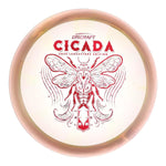 #24 (Red Matte/Pink Hearts) 167-169 Z Swirl Cicada