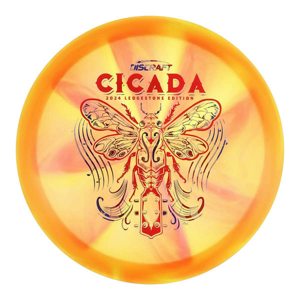 #20 (Red Matte/Flag) 167-169 Z Swirl Cicada