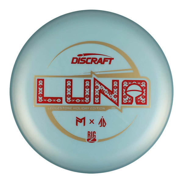 Blue (Red Metallic & Gold Brushed) 173-174 Anthony Barela & Paul McBeth Big Z Luna Collab - Holiday Edition