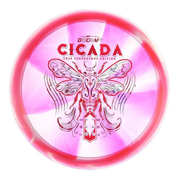 #18 (Red Matte/Flag) 167-169 Z Swirl Cicada