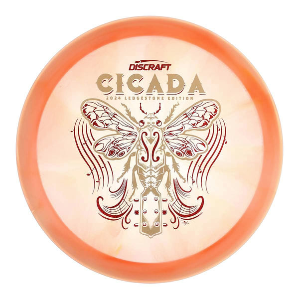 #13 (Gold Brushed/Red Weave) 167-169 Z Swirl Cicada