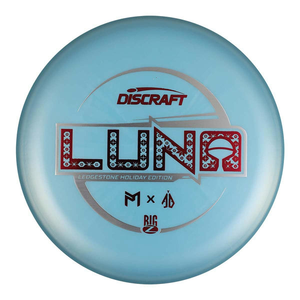 Blue (Magenta & Silver Brushed) 173-174 Anthony Barela & Paul McBeth Big Z Luna Collab - Holiday Edition