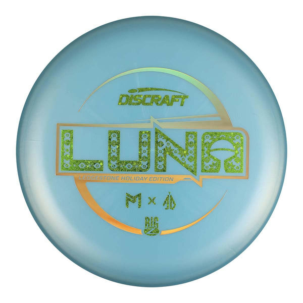 Blue (Green Sparkle Stars & Gold Holo) 173-174 Anthony Barela & Paul McBeth Big Z Luna Collab - Holiday Edition