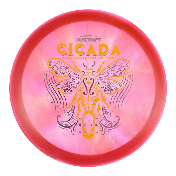 #10 (Yellow Matte/Pink Clouds) 164-166 Z Swirl Cicada