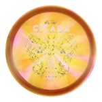 #6 (White Matte/Gold Shatter) 164-166 Z Swirl Cicada