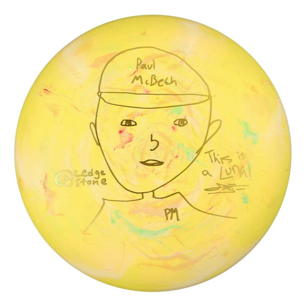#77 (Gold Metallic) 173-174 CT Jawbreaker Swirl Luna - McBeth Portrait