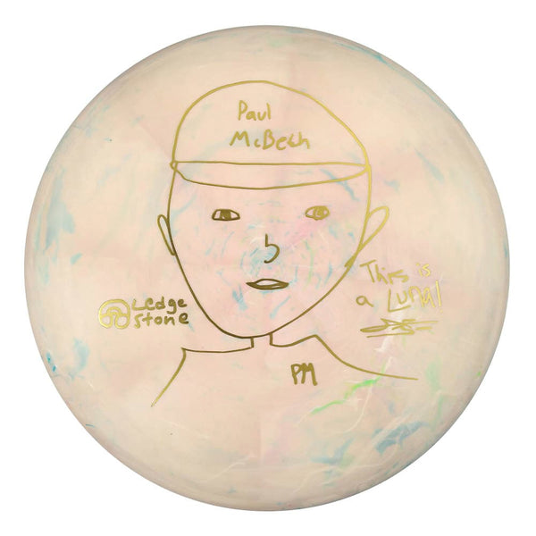#72 (Gold Metallic) 173-174 CT Jawbreaker Swirl Luna - McBeth Portrait