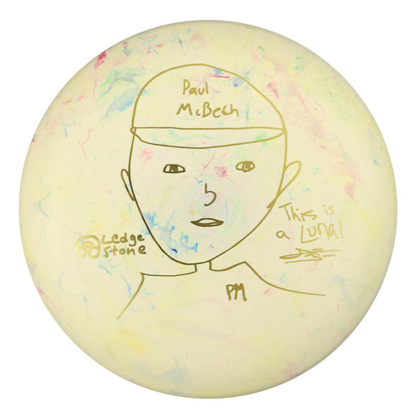 #70 (Gold Metallic) 173-174 CT Jawbreaker Swirl Luna - McBeth Portrait
