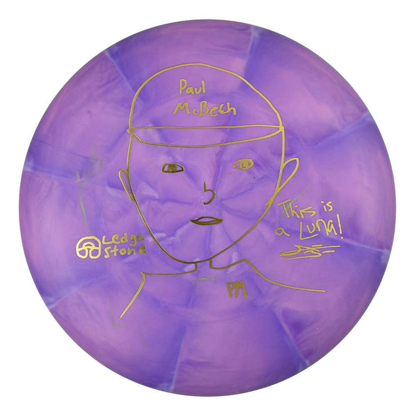 #67 (Gold Metallic) 173-174 CT Jawbreaker Swirl Luna - McBeth Portrait
