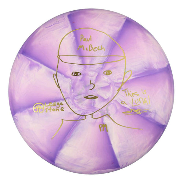 #65 (Gold Metallic) 173-174 CT Jawbreaker Swirl Luna - McBeth Portrait
