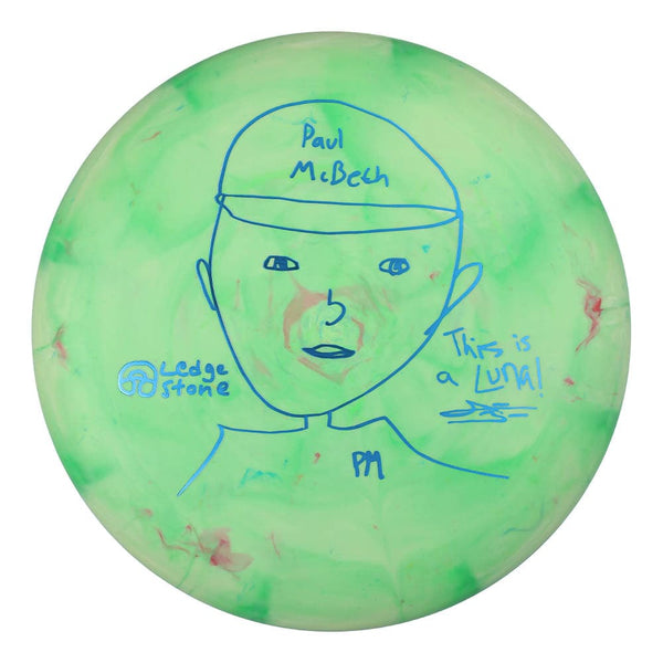 #47 (Blue Metallic) 173-174 CT Jawbreaker Swirl Luna - McBeth Portrait