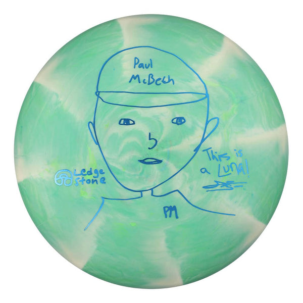 #45 (Blue Metallic) 173-174 CT Jawbreaker Swirl Luna - McBeth Portrait