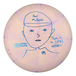 #44 (Blue Metallic) 173-174 CT Jawbreaker Swirl Luna - McBeth Portrait
