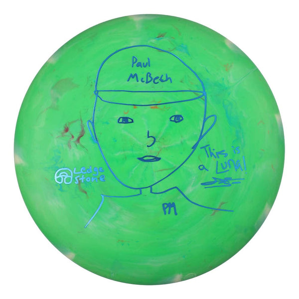 #43 (Blue Metallic) 173-174 CT Jawbreaker Swirl Luna - McBeth Portrait