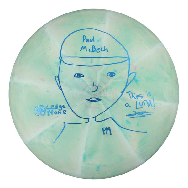 #39 (Blue Metallic) 173-174 CT Jawbreaker Swirl Luna - McBeth Portrait