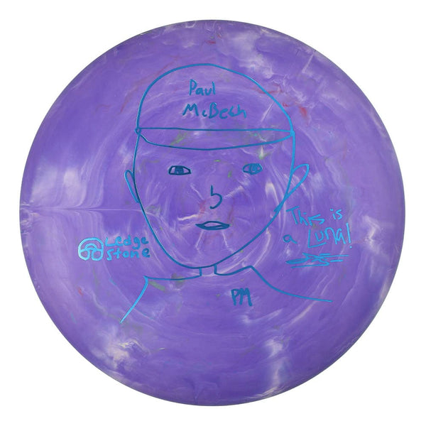 #38 (Blue Metallic) 173-174 CT Jawbreaker Swirl Luna - McBeth Portrait