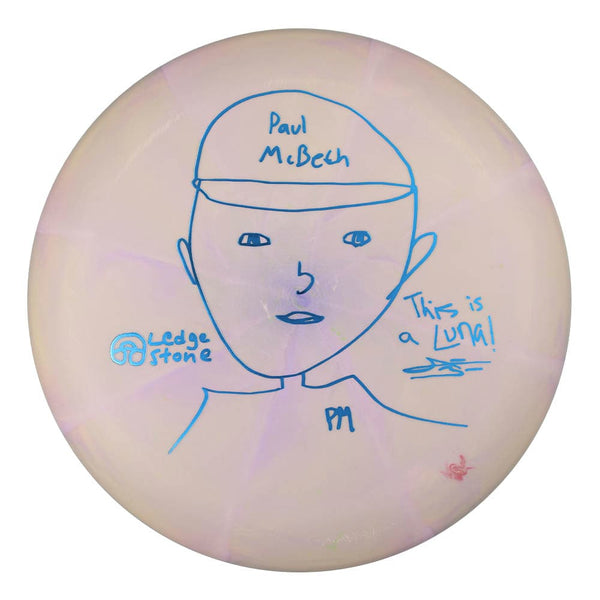 #37 (Blue Metallic) 173-174 CT Jawbreaker Swirl Luna - McBeth Portrait