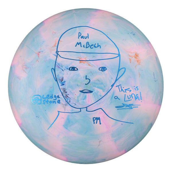 #34 (Blue Metallic) 173-174 CT Jawbreaker Swirl Luna - McBeth Portrait