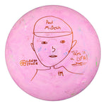 #9 (Orange Metallic) 170-172 CT Jawbreaker Swirl Luna - McBeth Portrait