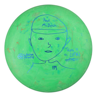 #2 (Blue Metallic) 170-172 CT Jawbreaker Swirl Luna - McBeth Portrait