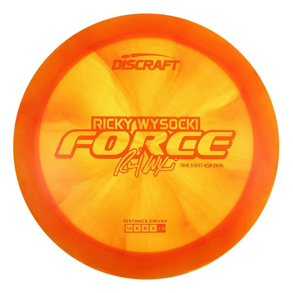 #9 (Orange Matte) 173-174 2025 Tour Series Z Swirl Ricky Wysocki Force