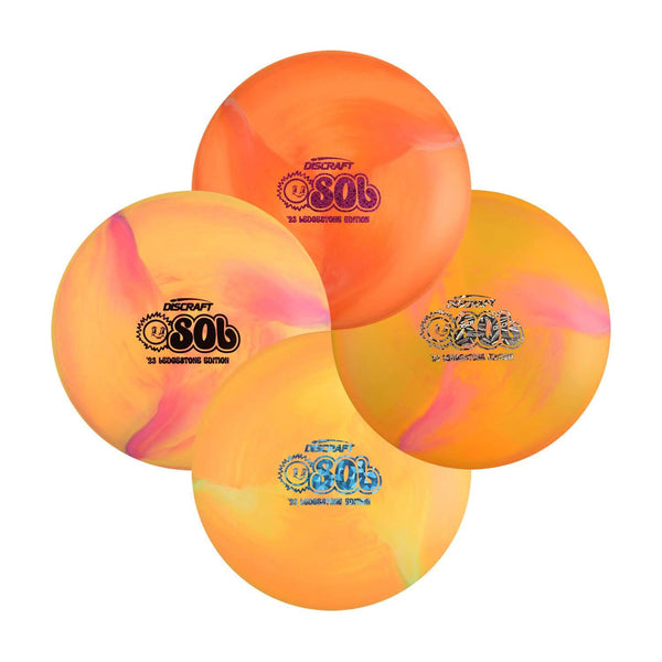 Orange RANDOM DISC (RANDOM FOIL) 170-172 ESP Swirl Sol