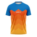 Jersey (Sublimated - Orange & Blue) S / S Worlds Discounted Apparel