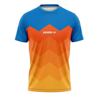 Jersey (Sublimated - Orange & Blue) S / S Worlds Discounted Apparel